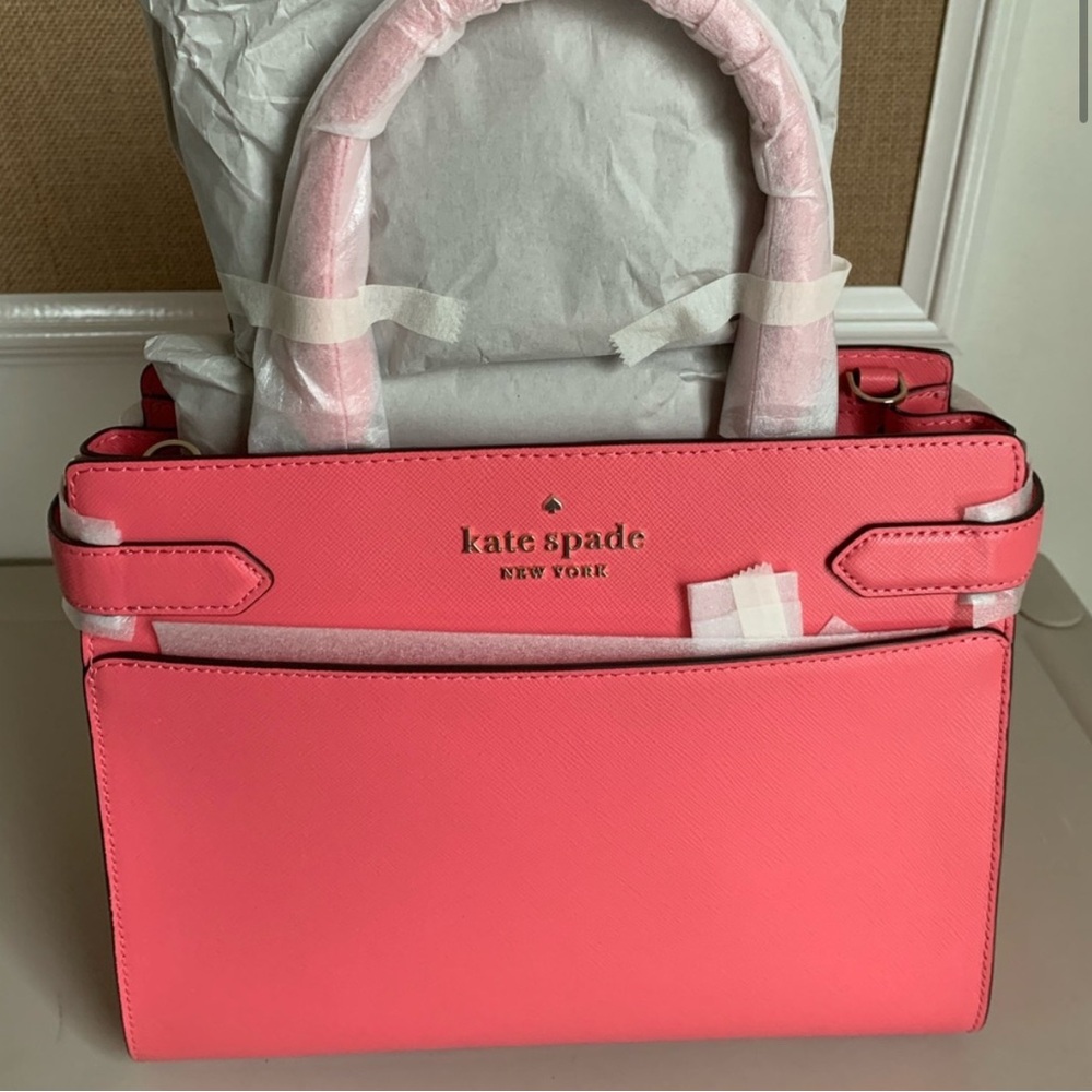 Kate Spade Garden Pink Medium Satchel